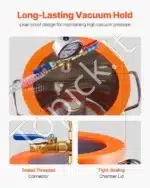 3,5 CFM Vakuuminis Siurblys su 5,68 L Kamera - Image 7