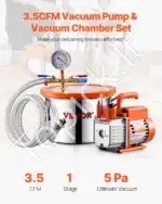 3,5 CFM Vakuuminis Siurblys su 5,68 L Kamera - Image 8