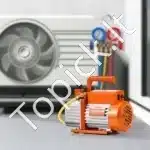 3,5 CFM (apie 99 l/min) Vienpakopė Vakuuminė Pompa – 150 W, iki 5 Pa vakuumas - Image 2