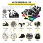 38 × 29 cm 6‑in‑1 karšto spaudimo presas su skaitmeniniu valdymu - Image 6