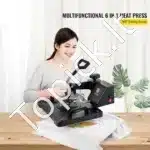 38 × 30 cm 6‑in‑1 karštos spaudos presas su skaitmeniniu valdymu - Image 8