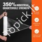 4 ritinėliai stretch plėvelės 381 mm x 305 m, 60 mikronų storio - Image 7