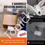 4 vnt. tempiamoji plėvelė 127 mm x 305 m, 80 mikronų storio - Image 6