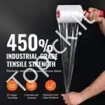 4 vnt. tempiamoji plėvelė 127 mm x 305 m, 80 mikronų storio - Image 7