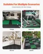 40 vnt. Juodos Drenažinės Plytelės – 31 × 31 cm (310 × 310 mm), ~15,1 mm Storio - Image 4