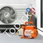 5 CFM Vakuuminis Siurblys – 1 Pakopa, 250 W, 0,5 HP, R22, R134a, R410a Suderinamumas - Image 2