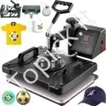 5-in-1 karštos spaudos presas 38 × 30 cm su skaitmeniniu valdymu - Image 2