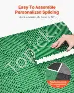 50 vnt. Juodos Drenažinės Grindų Plytelės – 31 × 31 cm, 15 mm Storio - Image 5