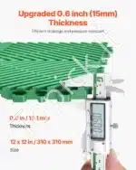 50 vnt. Juodos Drenažinės Grindų Plytelės – 31 × 31 cm, 15 mm Storio - Image 7