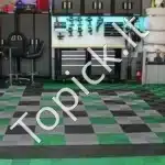 50 vnt. Pilkos Drenažinės Grindų Plytelės – 31 × 31 cm, 15,1 mm Storio - Image 2