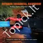 50,8 mm prikabinimo D formos šakė su kaiščiu | 30 000 kg traukos galia | Tvirta tempimo jungtis sunkvežimiams, visureigiams, traktoriams - Image 6