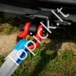 50,8 mm prikabinimo D formos šakė su kaiščiu | 30 000 kg traukos galia | Tvirta tempimo jungtis sunkvežimiams, visureigiams, traktoriams - Image 2