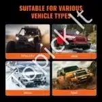 50,8 mm prikabinimo D žiedas su kaiščiu | 29 900 kg traukos galia | Tempimo jungtis visureigiams, traktoriams, sunkvežimiams - Image 4