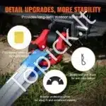 50,8 mm prikabinimo D žiedas su kaiščiu | 29 900 kg traukos galia | Tempimo jungtis visureigiams, traktoriams, sunkvežimiams - Image 5