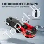 50,8 mm prikabinimo D žiedas su kaiščiu | 29 900 kg traukos galia | Tempimo jungtis visureigiams, traktoriams, sunkvežimiams - Image 7