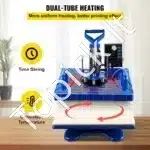 6-in-1 Karšto Spaudimo Presas Sublimacijos Spaudai (38 × 29 cm) su LCD Ekranu - Image 6