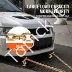 8 mm × 90 cm G80 tempimo grandinė su J ir T kabliais | 4 898 kg apkrova - Image 7