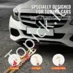 8 mm × 90 cm G80 tempimo grandinė su J ir T kabliais | 4 898 kg apkrova - Image 4