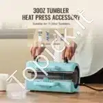 Automatinis Daugiafunkcinis Karščio Presas 2-in-1 | Išmanusis Termo Presas Marškinėliams ir Puodeliams 38.1x38.1 cm - Image 5