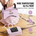 Automatinis kepurių spaudos prietaisas violetinės spalvos – 4 plokščių komplektas - Image 2