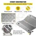 Automobilio padangų perstatymo pagalbininkas su 4 ratukais - Image 6