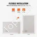 Balta Kamštinė Lenta su Lininiu Paviršiumi – 90 x 60 cm, Su MDF Rėmu, Biurui, Namams ir Mokyklai - Image 3