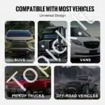 D formos šacklių rinkinys (2 vnt.) | 19 mm x 22 mm varžtinis kaištis | 28 500 kg atsparumas - Image 4