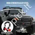 D formos šacklių rinkinys (4 vnt.) | 12,7 mm x 15,9 mm varžtinis kaištis | 8 000 kg atsparumas - Image 7