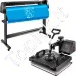 Daugiafunkcinis 5-in-1 Karščio Presas ir 135 cm Vinylio Pjovimo Plotteris | Galingas Rinkinys Amato Meistrams - Image 10