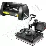 Daugiafunkcinis 5-in-1 Karščio Presas ir 35 cm Vinylio Pjovimo Plotteris | Galingas Rinkinys Amato Meistrams - Image 9