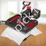 Daugiafunkcinis Karščio Presas 11-in-1 38x30 cm | Sublimacinis Termo Presas Marškinėliams, Puodeliams, Kepuraitėms, Batams, Rašikliams ir Kitiems Gaminiams - Image 6