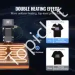 Daugiafunkcinis Karščio Presas 38x38 cm | Profesionalus Termo Presas Marškinėlių, Pagalvių, Keramikos Spaudai - Image 2