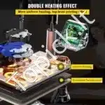 Daugiafunkcinis Karščio Presas 38x38 cm | Profesionalus Termo Presas Spaudai Ant Marškinėlių, Pagalvių ir Keramikos - Image 2