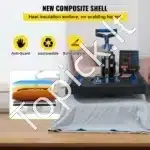 Daugiafunkcinis Karščio Presas 38x38 cm | Profesionalus Termo Presas Spaudai Ant Marškinėlių, Pagalvių ir Keramikos - Image 3