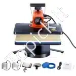 Daugiafunkcinis Karščio Presas 6-in-1 | Termo Presas Spaudai Ant Marškinėlių, Puodelių ir Kepuraičių 30x38 cm - Image 7