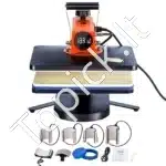 Daugiafunkcinis Karščio Presas 8-in-1 | Termo Presas Spaudai Ant Marškinėlių, Puodelių, Kepuraičių ir Kitiems Gaminiams 30x38 cm - Image 7