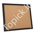 Didelė Dvipusė Kamštinė Lenta su MDF Rėmu – 91.4 x 61 cm, Biurui, Namams ir Mokyklai - Image 7