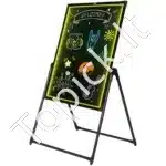 Didelė LED Šviečianti Rašymo Lenta Pranešimams – 598 x 798 mm, Ištrinama, Ryškūs Efektai - Image 9
