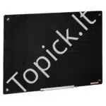 Didelė Magnetinė Stiklinė Lenta – 90 x 60 cm, Juoda, Be Rėmo, Ideali Biurui ir Klasėms - Image 9