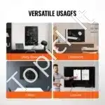 Didelė Magnetinė Stiklinė Lenta – 90 x 60 cm, Juoda, Be Rėmo, Ideali Biurui ir Klasėms - Image 5