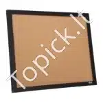 Dvipusė Kamštinė Skelbimų Lenta – 61 x 45.7 cm, Su MDF Rėmu, Skirta Biurui ir Namams - Image 7