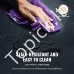 EVA Putų Grindų Kilimėlių Rinkinys 25 dalių – 61 x 61 cm, Juodas su Mėlynais Taškeliais - Image 4