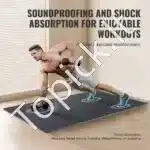 EVA Putų Grindų Kilimėlių Rinkinys 25 dalių – 61 x 61 cm, Juodas su Mėlynais Taškeliais - Image 6