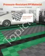 EVA Putų Grindų Kilimėlių Rinkinys 40 dalių – 31 x 31 cm, Pilkas - Image 4