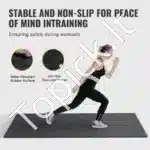 EVA Putų Grindų Kilimėlių Rinkinys 6 dalių – 61 x 61 cm, Juodas su Baltais Taškeliais - Image 7