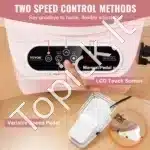 Elektrinė keramikos rato staklė 25 cm | 350 W | LCD ekranas + pedalas - Image 4