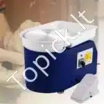 Elektrinė keramikos rato staklė 25 cm | 350 W | su pėdos pedalu – profesionaliam molio formavimui - Image 2