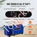 Elektrinė keramikos rato staklė 28 cm | 450 W galia | su pėdos pedalu ir LCD ekranu - Image 6