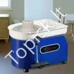 Elektrinė keramikos rato staklė 28 cm | 450 W galia | su pėdos pedalu ir LCD ekranu - Image 2