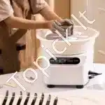 Elektrinės keramikos rato staklės 25 cm | 350 W | LCD ekranas + pedalas - Image 8